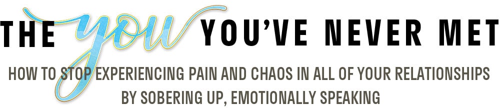 The you you've never met: Surpass Emotional Intelligence to Attain Emotional Sobriety